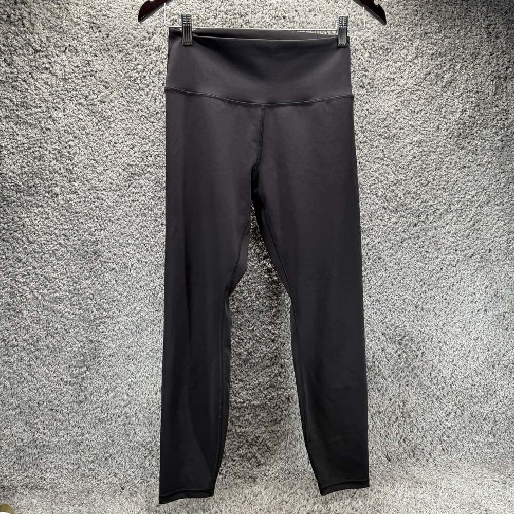 Alo Yoga Womens Black High Waist Leggings Full Length Athletic Workout Pants Sm